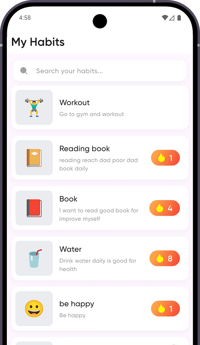 App UI Screenshot